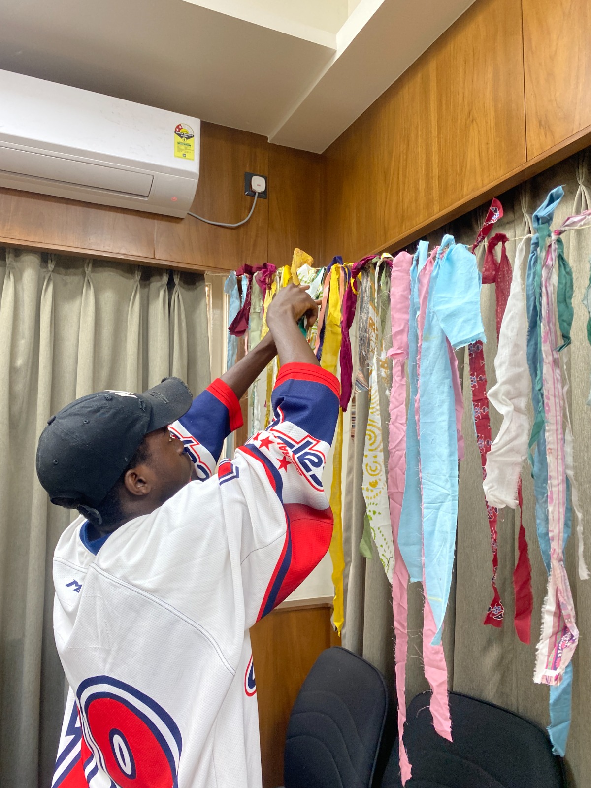 Handmade craft creation process