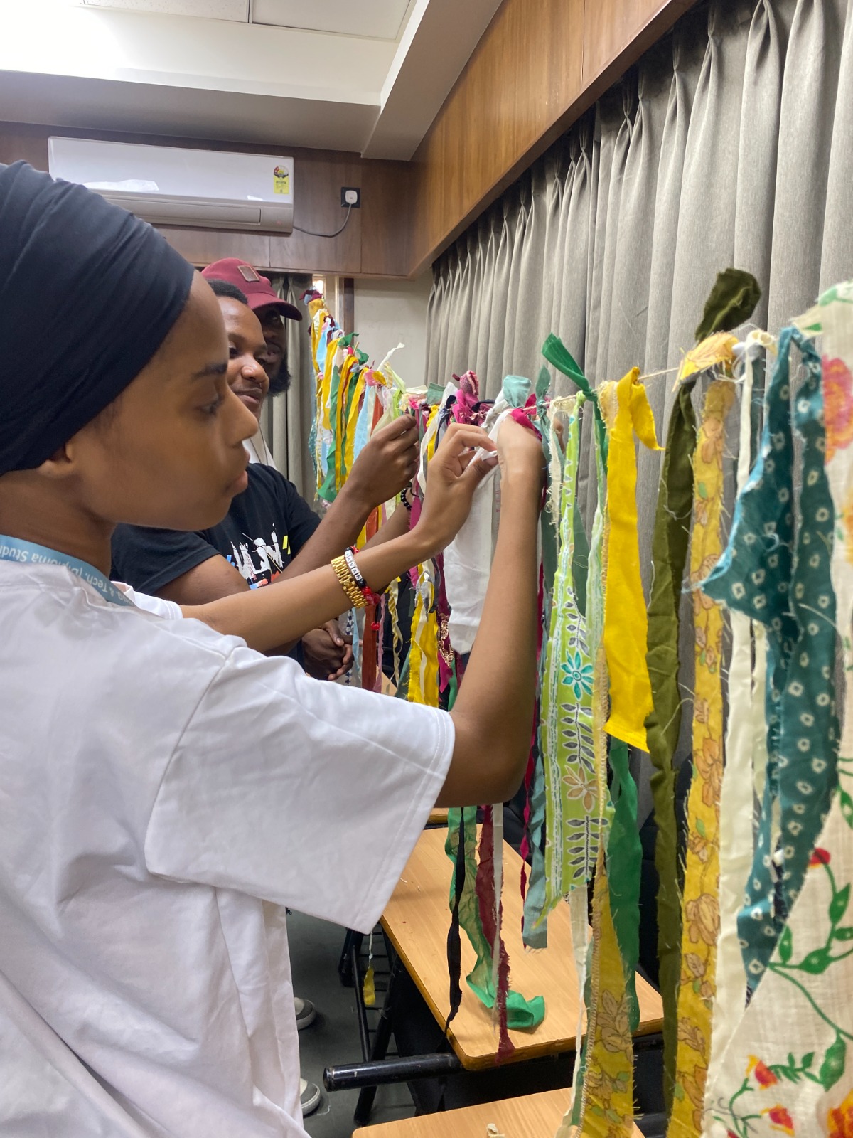 Artisans crafting handmade products